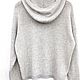 Заказать Женский вязаный летний  джемпер с капюшоном, XS-S. ramremik-knitting-cashmere. Ярмарка Мастеров. . Джемперы Фото №3