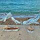Голубые киты говорят о любви Композиция Дритфвуд 31 см. Статуэтки. AdriaticArt_Julia. Ярмарка Мастеров.  Фото №6