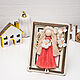 Copy of Macrame doll in photo frame 15/20. Interior doll. Textile Shop Natalya. My Livemaster. Фото №12