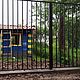 Металлический забор. Ограждения и заборчики. Амарант. Ярмарка Мастеров.  Фото №4