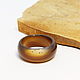 Wide ring brown agate 19.75 R-R Hot chocolate, Rings, Gatchina,  Фото №1
