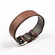 Brown Solid Genuine Leather Strap, Watch Straps, Moscow,  Фото №1