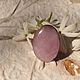 Кольцо с кунцитом. Кольца. Karma-jewelry. Ярмарка Мастеров.  Фото №7