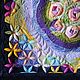 Art quilt 'Holiday whirlwind'. Pictures. Art-quilt by Natalia Turchaninova. My Livemaster. Фото №4