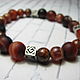 Bracelet with agate and sardonyx ' In the colors of heat'. Bead bracelet. Beautiful gifts for the good people (Alura-lights). My Livemaster. Фото №6