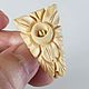 Винтаж: "Эксклюзив" винтажная брошь. Броши винтажные. ANTIQUE_GOLDEN_ROSE. Интернет-магазин Ярмарка Мастеров.  Фото №2