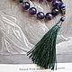 Rosary 33 grains 'ZODIAC'. Rosary. ID-IRIS DEFI. Online shopping on My Livemaster.  Фото №2