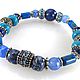 Order b 38 a Bracelet with lapis lazuli, agate and Turkmenistan. Garuda. Livemaster. . Bead bracelet Фото №3
