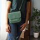 Order leather bag in green. migotobags. Livemaster. . Classic Bag Фото №3