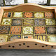 Serving tray ' AFRICA'. Trays. Decoupage. Online shopping on My Livemaster.  Фото №2