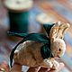 Little bunny in retro style. Teddy Toys. Tatyana Kosova (tatyanakosova). My Livemaster. Фото №6
