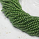 Glass Pearl Beads 4mm Green 50 pcs. Beads1. agraf. Online shopping on My Livemaster.  Фото №2