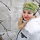 Felted hat 'Leaf', Galina Klimkina. Caps. Galina Klimkina (gala-klim). My Livemaster. Фото №6