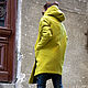Зимнее пальто Mustard Winter Asymmetric. Пальто. MILENA (aakasha). Ярмарка Мастеров.  Фото №5