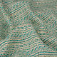Ткань костюмная Шанель зеленая и бирюзовая с люрексом. Ткани. Zamsha.online. Интернет-магазин Ярмарка Мастеров.  Фото №2