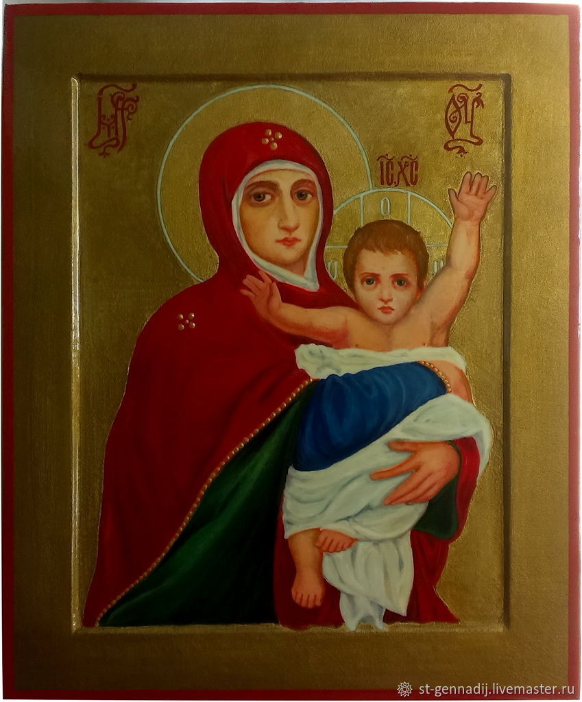 Икона Богородицы Ростовская