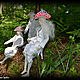 Girl gnome fly agaric author's articulated BJD doll. Ball-jointed doll. Zlata's fantasy dolls. My Livemaster. Фото №4