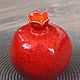 Две вазочки "Гранат". Вазы. RealClay керамика ручной работы. Ярмарка Мастеров.  Фото №4