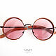  Round Wooden Dreamers Glasses. Glasses. Mart Bags (martbags). Online shopping on My Livemaster.  Фото №2