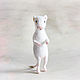 White mouse on hind legs. Felted Toy. ufawooltoys (ufawooltoys). Online shopping on My Livemaster.  Фото №2