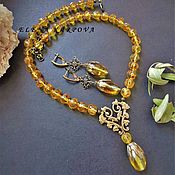 Украшения handmade. Livemaster - original item Necklace. Amber. Handmade.