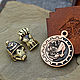 Кулон "Imperial Fists" (Имперские Кулаки) /латунь/. Подвеска. RimRim crafts. Ярмарка Мастеров.  Фото №5