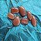 Солнечный камень кабошоны. Кабошоны. Gems for Art (Indianstones). Интернет-магазин Ярмарка Мастеров.  Фото №2