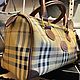 Заказать Винтаж: Винтажная сумка Burberry Nova Check Mini Boston. Сделано в Италии. Chic bags. Ярмарка Мастеров. . Сумки винтажные Фото №3