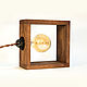 Decorative table lamp of wood 'Tetra-alpha'. Table lamps. Lanternia. Online shopping on My Livemaster.  Фото №2