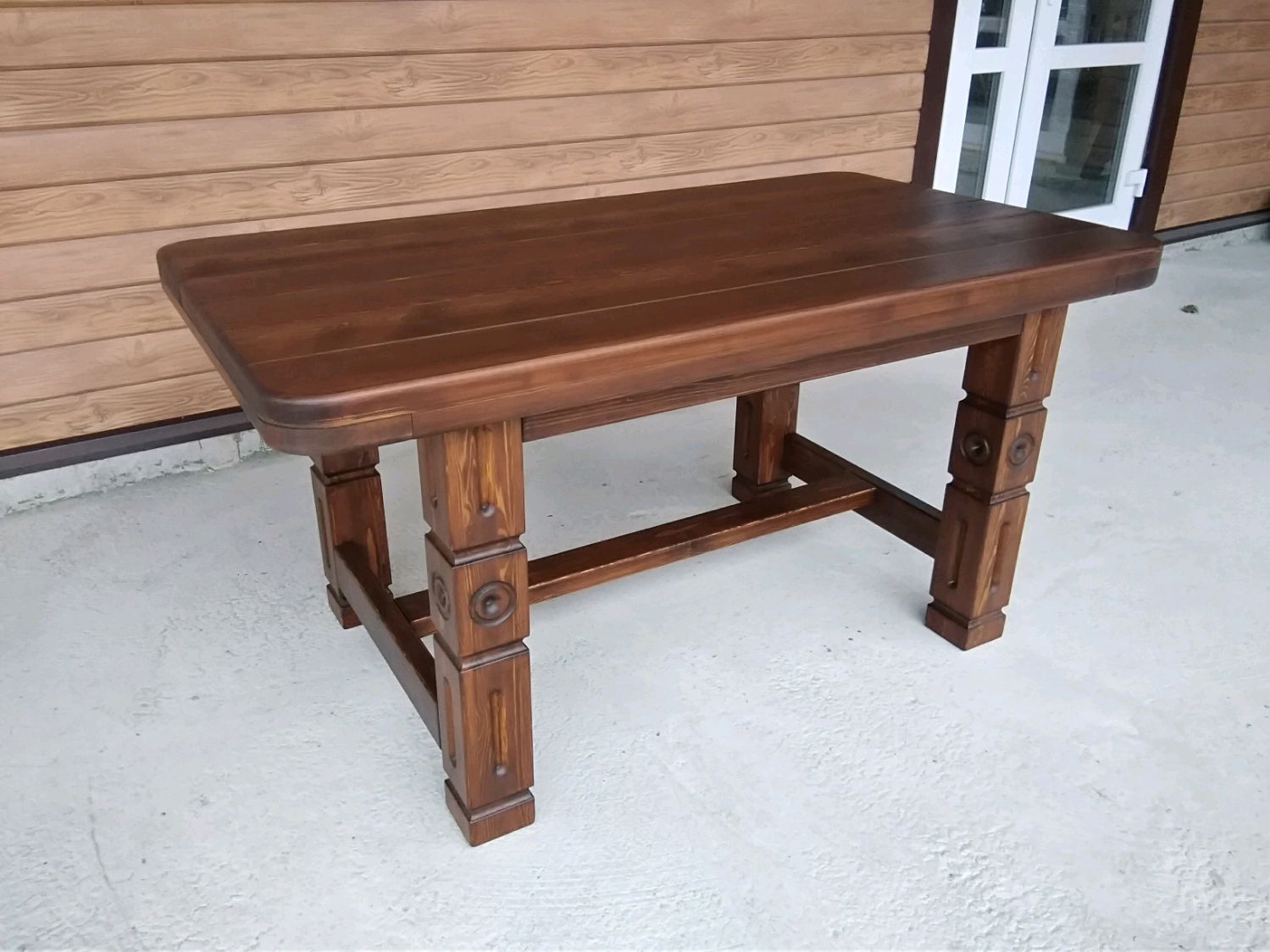 массивный деревянный стол своими руками