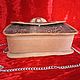 Сумочка с настоящей головой кобры.Из кожи кобры и замши. Сумка через плечо. ***  ВоЛшЕбНоЕ СиЯнИе ***. Ярмарка Мастеров.  Фото №5