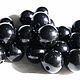 Natural jet beads smooth ball 12mm, Beads1, Dolgoprudny,  Фото №1