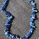 Order Long beads 'Lapis Lazuli', Europe. Dutch West - Indian Company. Livemaster. . Vintage necklace Фото №3