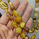 Long beads natural yellow agate. Beads2. naturalkavni. Online shopping on My Livemaster.  Фото №2