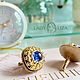 Cufflinks: Arman. Color: sapphire in gold. Men's cufflinks. for men. Cuff Links. LADY-LIZA jewelry shop. Online shopping on My Livemaster.  Фото №2