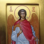 Картины и панно handmade. Livemaster - original item The Holy Guardian Angel.The icon is handwritten. Handmade.