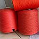 Заказать 85% кашемир с люрексом Loro PIANA Lux итальянская пряжа папайя. 101Nitochka (Настя). Ярмарка Мастеров. . Пряжа Фото №3