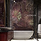 Мозаика в ванную комнату, мозаика в интерьер "Цветок", Панно, Москва,  Фото №1