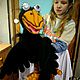 Puppet theatre: Crow puppets more the size of 55 cm. Puppets. Puppet show. teatr.tati. My Livemaster. Фото №4