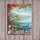 Painting 'Italian landscape. Lake Maggiore'. Pictures. Галерея искусства (galleryart). Online shopping on My Livemaster.  Фото №2