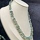 Order Silver 925pr. Beads made of natural prasiolite stones. naturalkavni. Livemaster. . Beads2 Фото №3