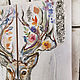 Silver Deer, Elegant steamy painting. Pictures. Annet Loginova. My Livemaster. Фото №6