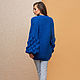 Blue women's cardigan. Cardigans. SHAPAR - knitting clothes. My Livemaster. Фото №4