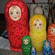 Матрешка " Радуга " 7 м, Матрешки, Вышний Волочек,  Фото №1