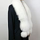 Luxurious fur scarf boa fur Finnish white Fox. Collars. Mishan (mishan). My Livemaster. Фото №4