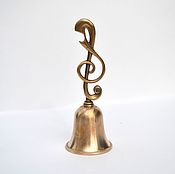 Для дома и интерьера handmade. Livemaster - original item Bell Treble clef. Handmade.