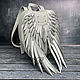 Order Women's leather backpack ' angel Wings'. Lyurom Studio. Livemaster. . Backpacks Фото №3