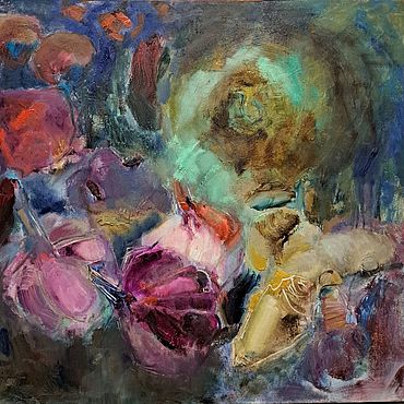 Картины и панно ручной работы. Ярмарка Мастеров - ручная работа Овощная вселенная. Handmade.