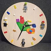 Для дома и интерьера handmade. Livemaster - original item "Lego watch". Handmade.