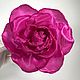 Шляпка  «Роза Фуксия» - Fuchsia Rose hat. Вуалетка. La Fleur De Gale. Интернет-магазин Ярмарка Мастеров.  Фото №2